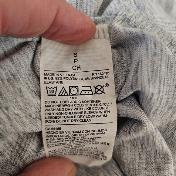 Old Navy Active Women's Heather Gray Wide Leg Jumpsuit - Size Small - Picture 4 of 5